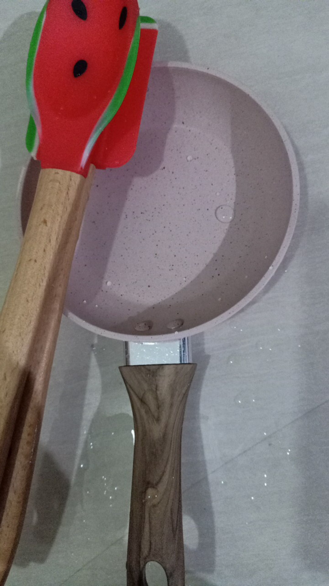 Fry Pan Wooden Touch