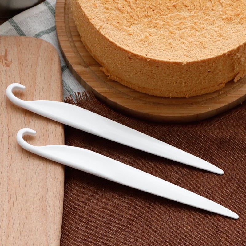 plastik cake stripping knife / pisau pelepas kue sifon / chiffon release