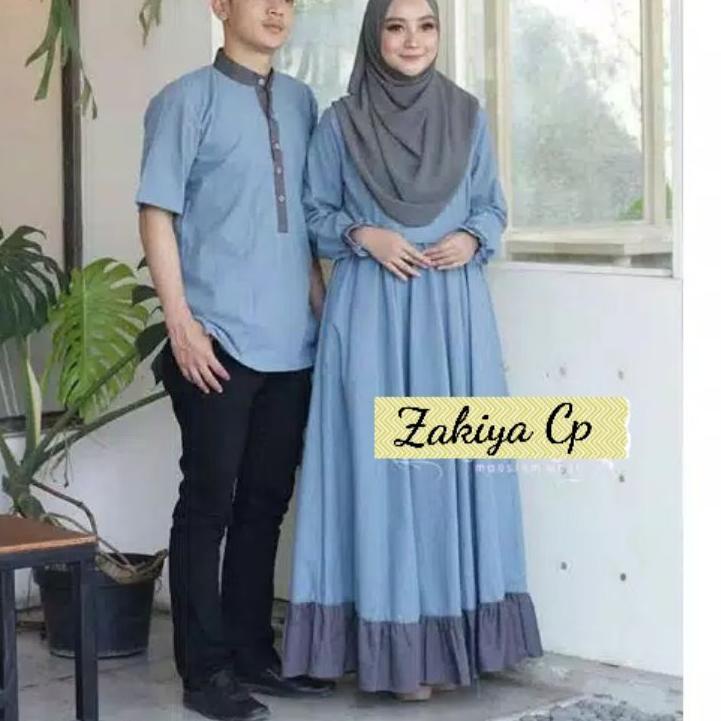 Special For You ZAKIYA - BISA COD GAMIS BAJU DRESS COUPLE PASANGAN M L XL JUMBO BUSUI LENGAN TANGAN 