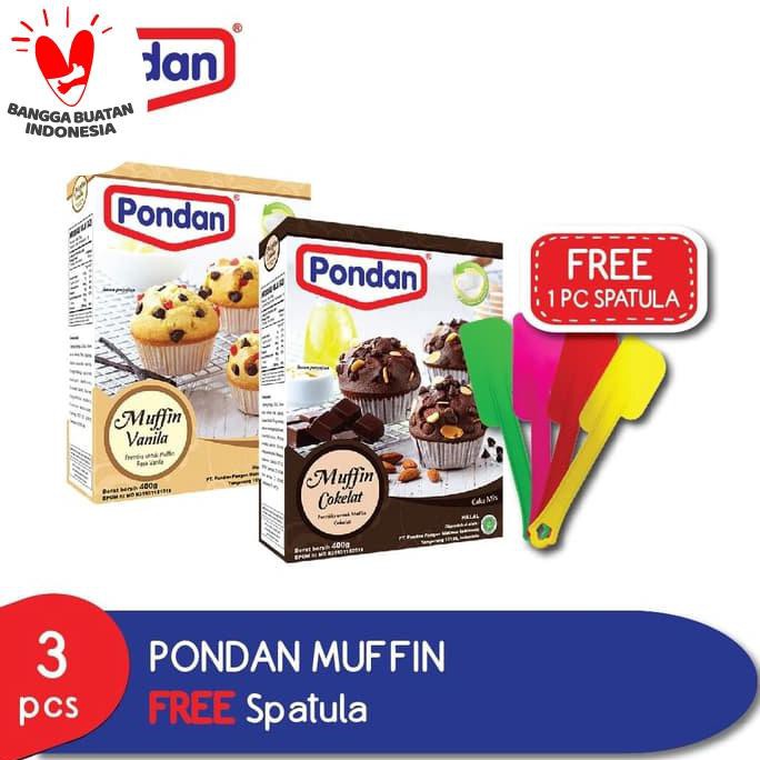 

Diskon Pondan Muffin GRATIS Spatula Diskon