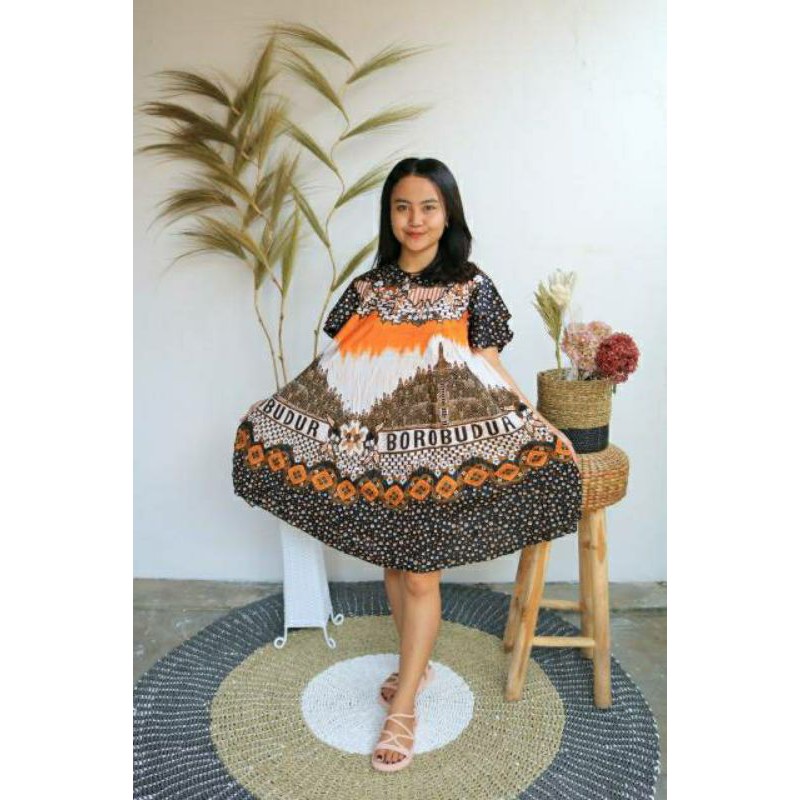 DASTER PAYUNG MINI SEKSI MOTIF BOROBUDUR