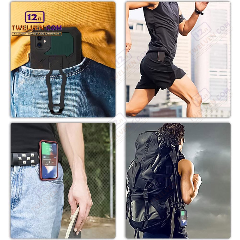 Case Shockproof Samsung A10s Armor Hardcase Stand Clip