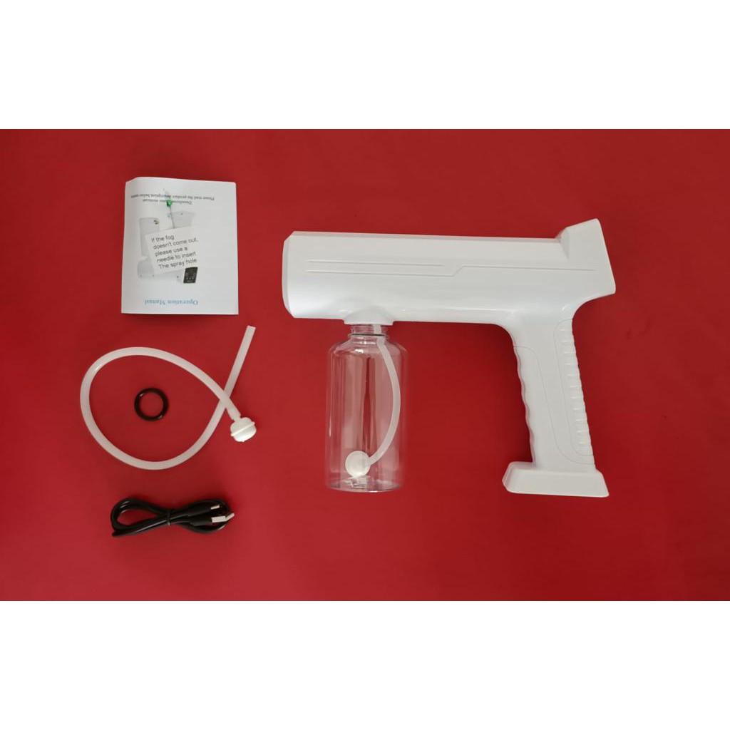 Nano Spray Gun wireless 300ml -semprotan portable Disinfectant disinfektan tanpa kabel