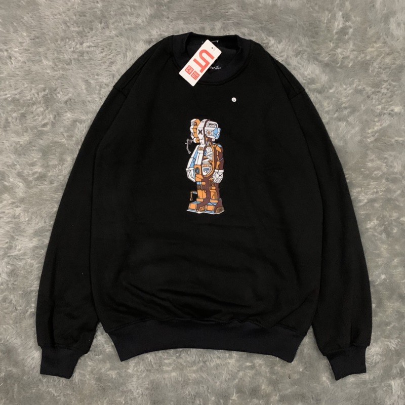 Sweater Crewneck Uniqlo Kaws Tropper Color Fulltag &amp; Lebel