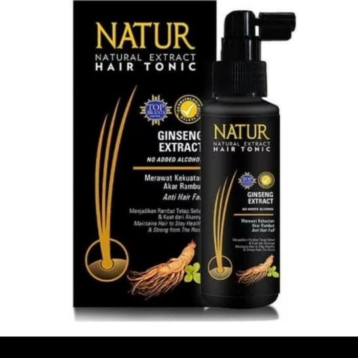 NATUR Natural Hair Tonic Ginseng Extract 90ml