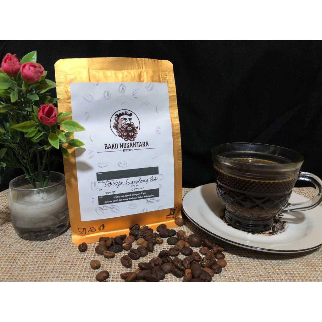 

Kopi Toraja Gandangbatu (Biji / Bubuk) 200 gr