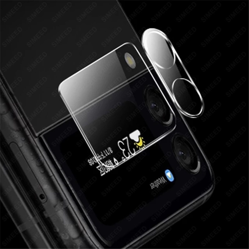 Back Camera Protector For Samsung Galaxy Z Flip3 Transparent Lens Tempered Glass Film