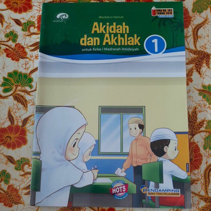 Akidah dan Akhlak kelas 1 MI Aqila
