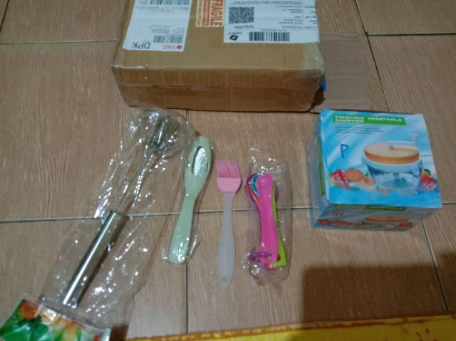 Twisting Vegetable Choppertwisting Chopper Alat Cincang Bawang Sayuran