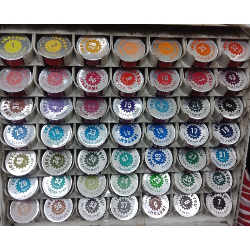 IRETSU PEWARNA TEKSTIL