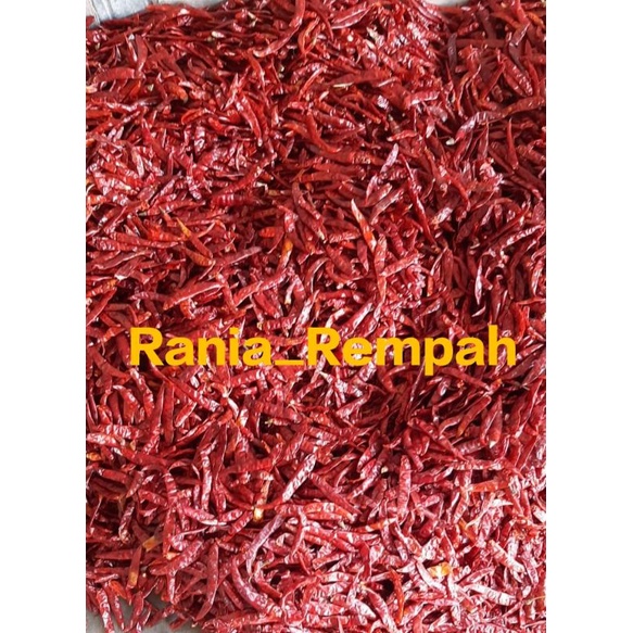 

[500Gram] Cabai Cabe rawit kering teja caplak dry chili kualitas super pedas