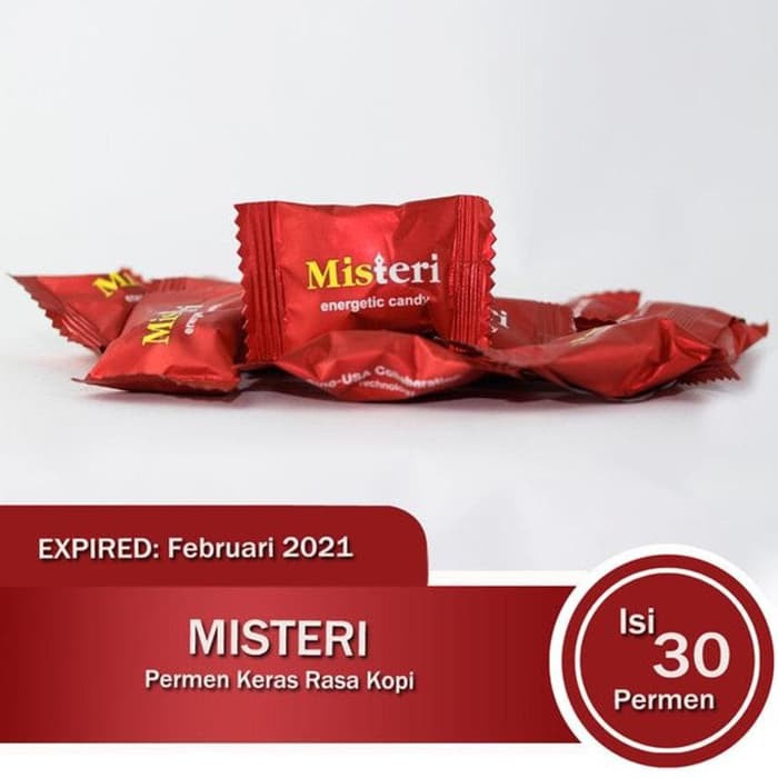 hot falsh sale  Misteri Candy Permen Stamina Vitalitas Pria Dewasa 1 Pcs