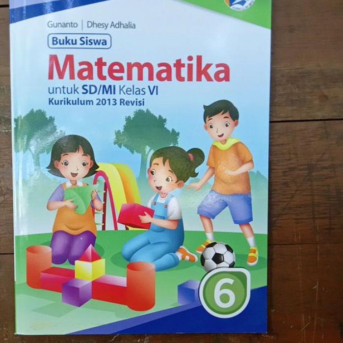 🆕 BUKU SISWA MATEMATIKA KELAS 6 (GAP) ORIGINAL murah