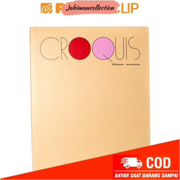 

✨ BISA COD ✨ SKETCHBOOK MARUMAN CROQUIS SM-01