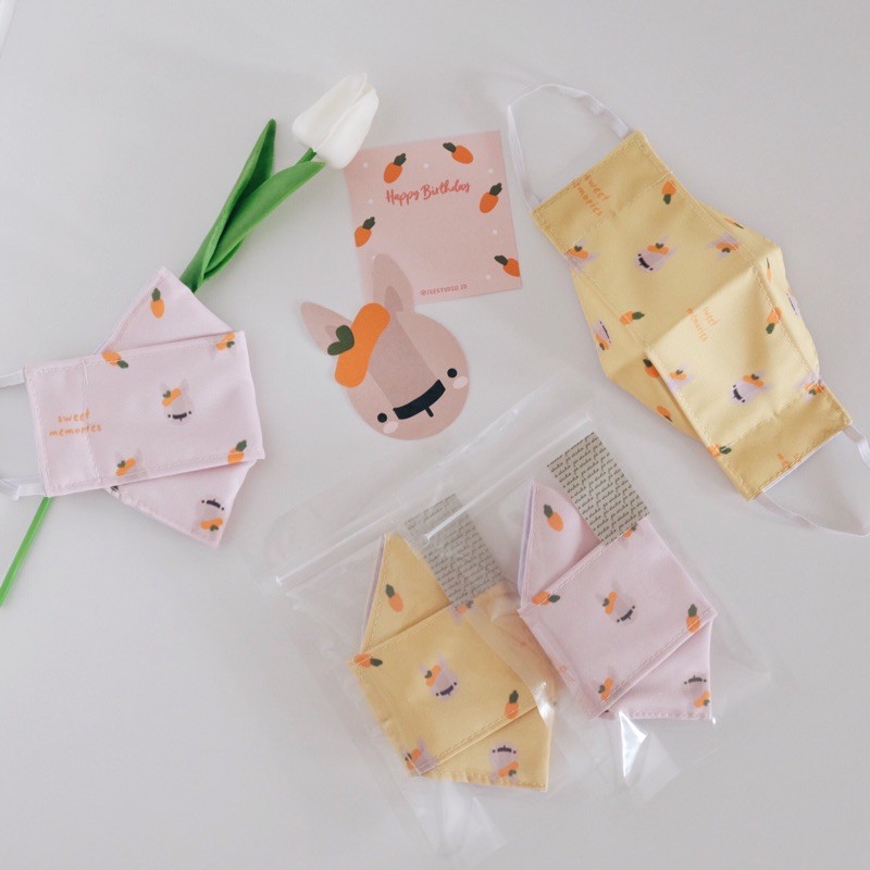 Sweet Memories hampers/kado unik/birthday gift/hadiah wisuda/tote bag/mug/masker/amigurumi key chain-3