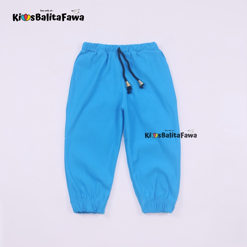 Jogger PREMIUM Anak Uk. 5-6 Tahun /Joger Pants  Polos Celana Panjang Denim Anak Laki Perempuan