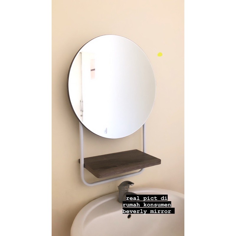 Xavier Home Decor - Xavier Beverly Kaca / Kaca Cermin / Cermin Dinding / Kabinet Cermin / Cermin Kam