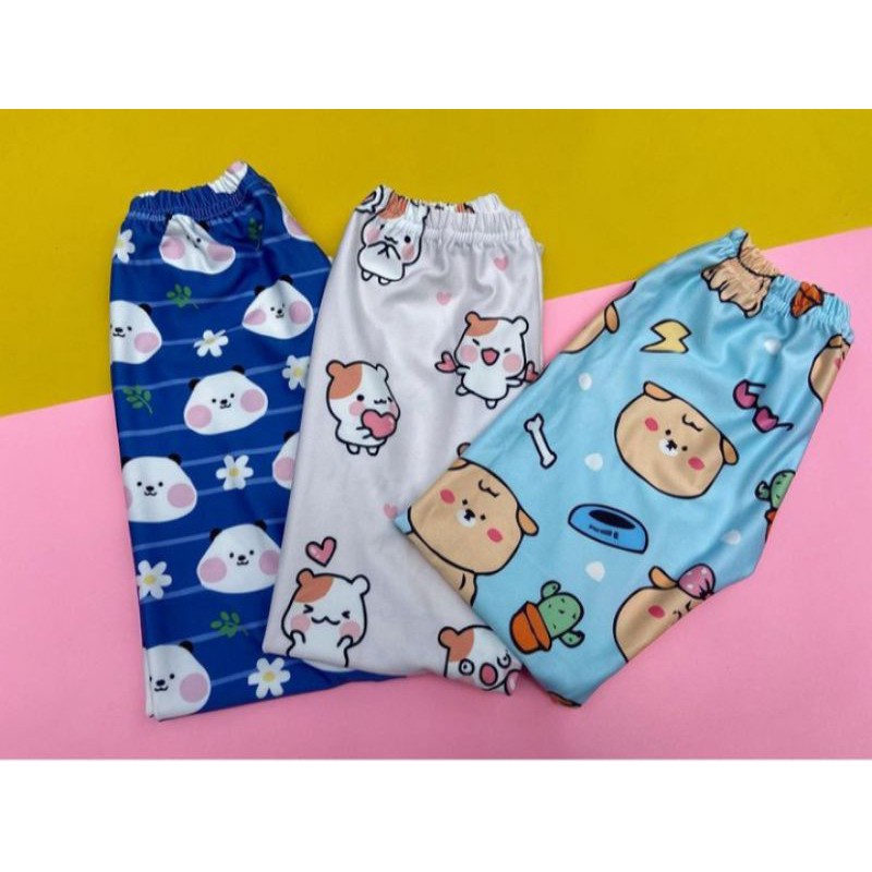 Leging anak perempuan,Legging motif size Xs-Xxl (pilih motif = chat)