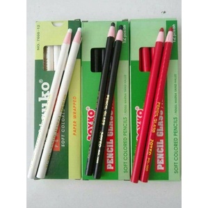 

Pensil Kaca Merk Joyko Berbahan Marker Quilting Pencil Penanda Pola Water Soluble Quilty Glass Penanda Kain Dermatograph Pencil PG-100 Berkualitas Murah Prakarya Tangan Kerajinan Pengganti Kapur Jahit Peralatan Menjahit Shopping Arena Malang