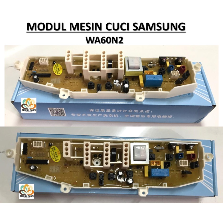 Modul pcb mesin cuci samsung WA60N2 4888-06