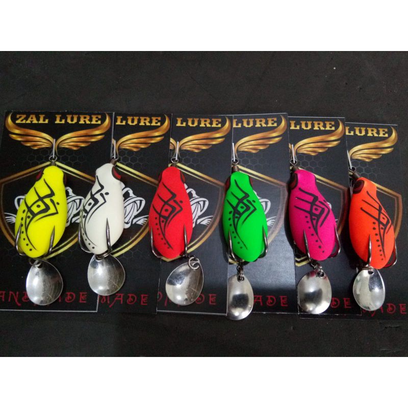 SOFT FROG KEONG RACUN 4CM LEMBUT DOBLE HOOK KENZI II UMPAN CASTING IKAN GABUS | SNAKEHEAD