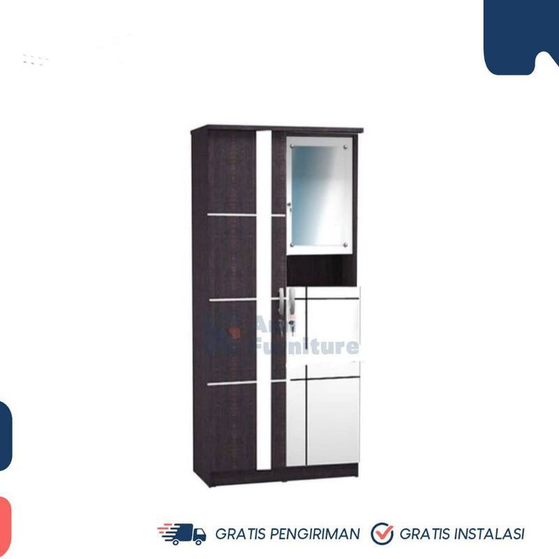 lemari baju pintu 2 olympic gstar FREE ONGKIR KEBUMEN