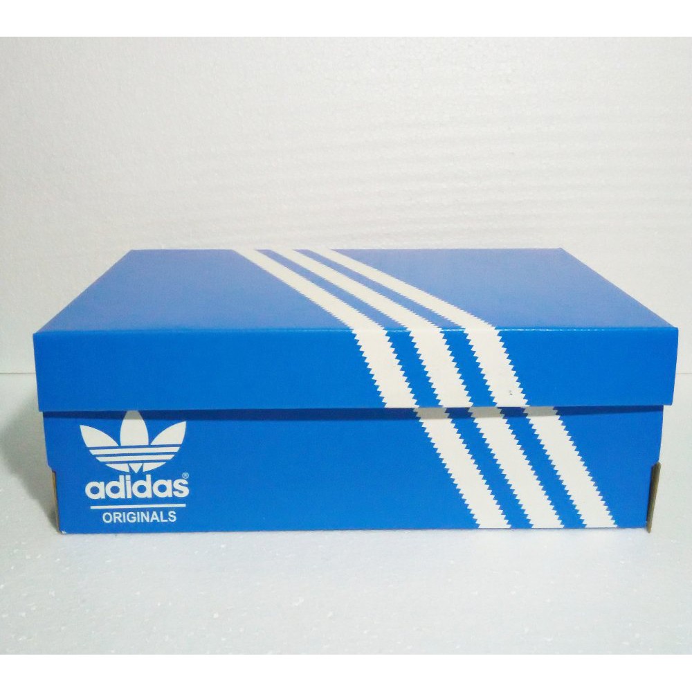 Dus / Kardus / Box / Inner Box / Tempat Sepatu Adidas Biru  DUPLEX GLOSSY