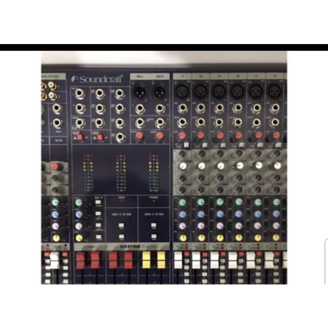 PROMO HARGA MURAH    PROMO HARGA MURAH  PROMO HARGA MURAH  MIXER SOUNDCRAFT MPM 24/4/MPM24 ( 24