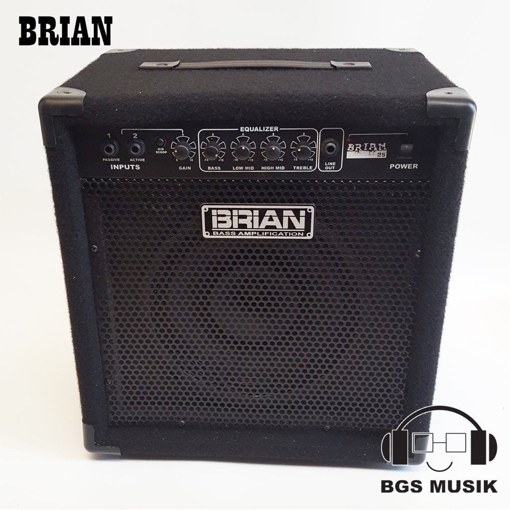 Ampli Bass 10inc Original BRIAN - Ampli Drum Elektrik 10inc Original