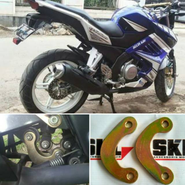 Conrod Peninggi Monoshock XSR 155 Vixion R15 Xabre Tebal 6mm Seperti Orinya