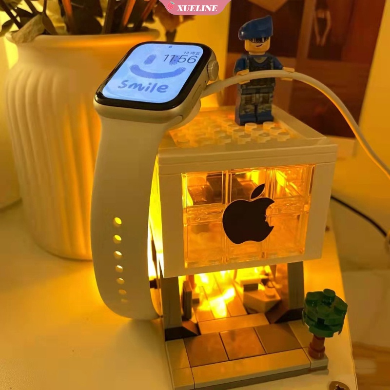 Charging Dock Mini Model Lego Untuk Apple Watch