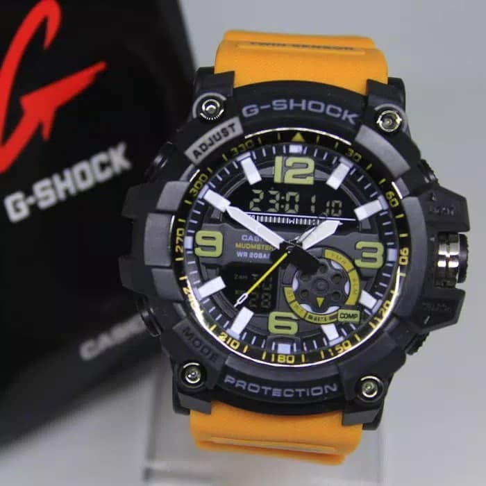 TERMURAH casio gshock gg1000 g shock gg 1000 bintang tali kuning Diskon