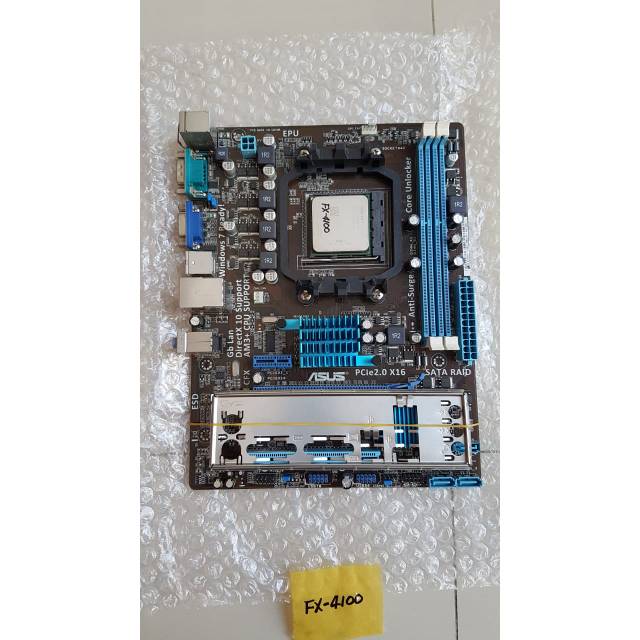 motherboard am3plus + processor fx 4100