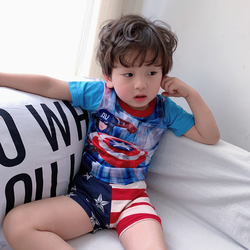 Baju Bayi Kostum Superhero Setelan Anak Batman Spiderman anak laki-laki Import