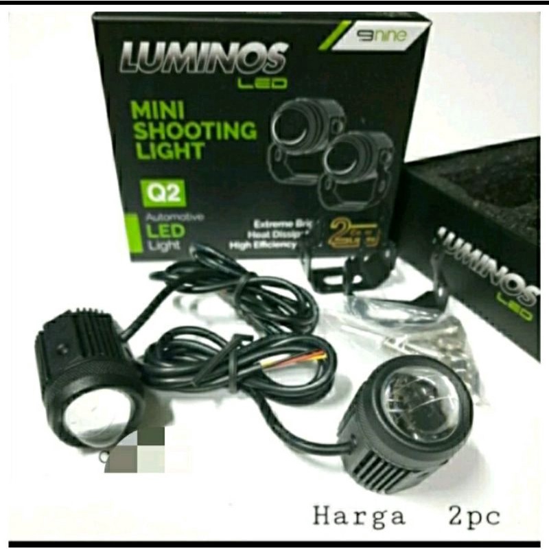 Lampu Tembak D2 Laser Foglamp Luminos Q2