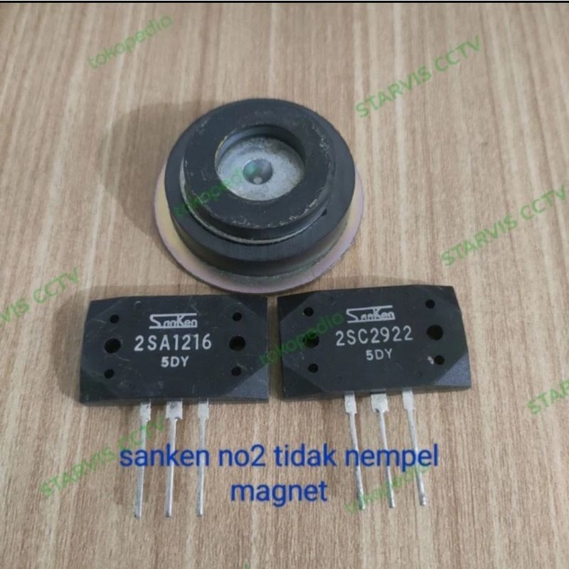 Transistor 1216 2922  5dy NO2 tidak nempel magnet