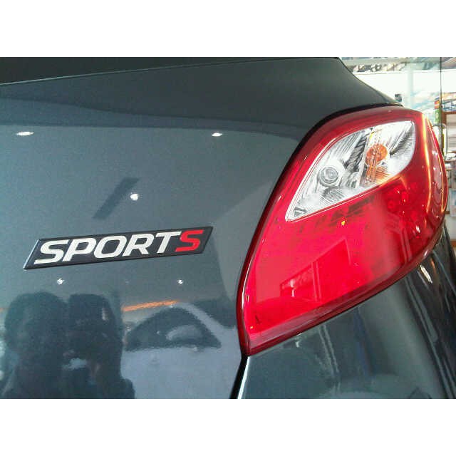 Emblem Sport Mazda 2