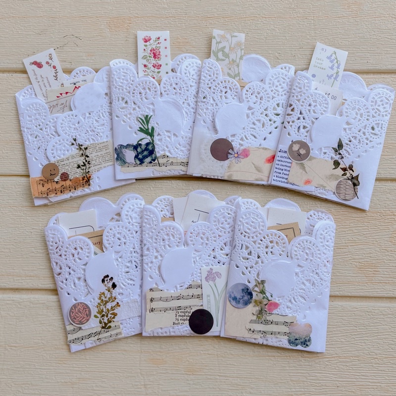 

25pc memo pad mix for journaling scrapbooking journal scrapbook bujo