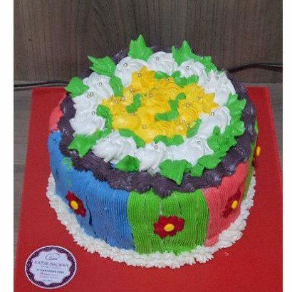 

DAPUR HALWAH RAINBOW CAKE