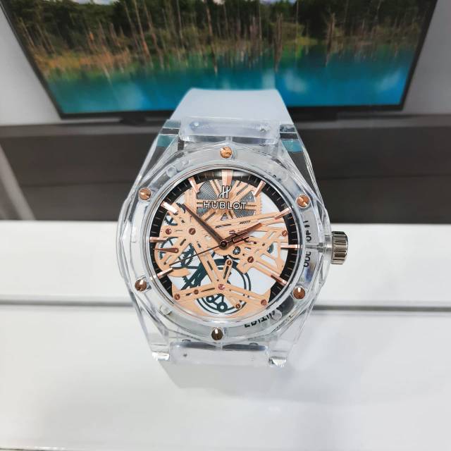 JAM TANGAN PRIA TRANSPARAN