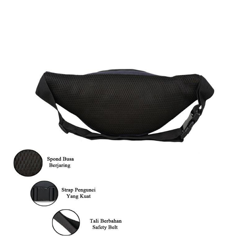 SPEAR Tas spear tas waistbag spear tas pinggang import