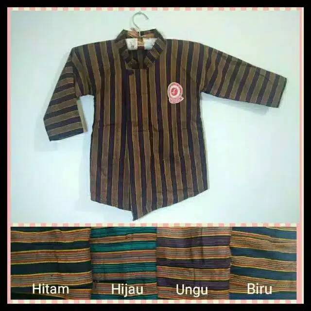 Surjan dewasa/lurik dewasa/surjan lurik/baju adat indonesia