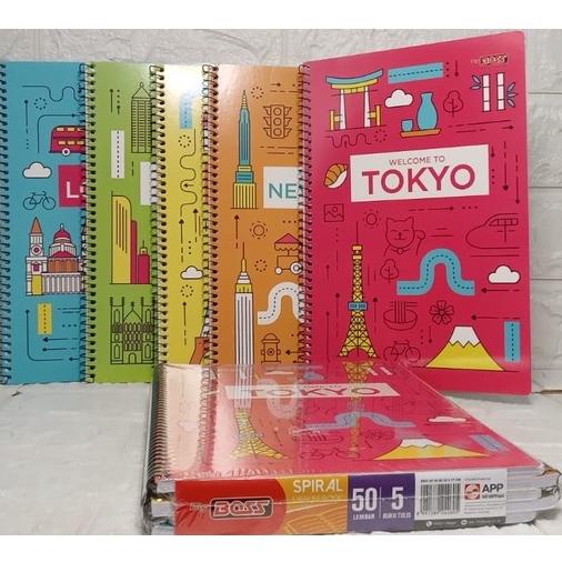 

TELAH HADIR Buku Tulis SPIRAL Bigboss / B5 50 Lembar ♗ 861