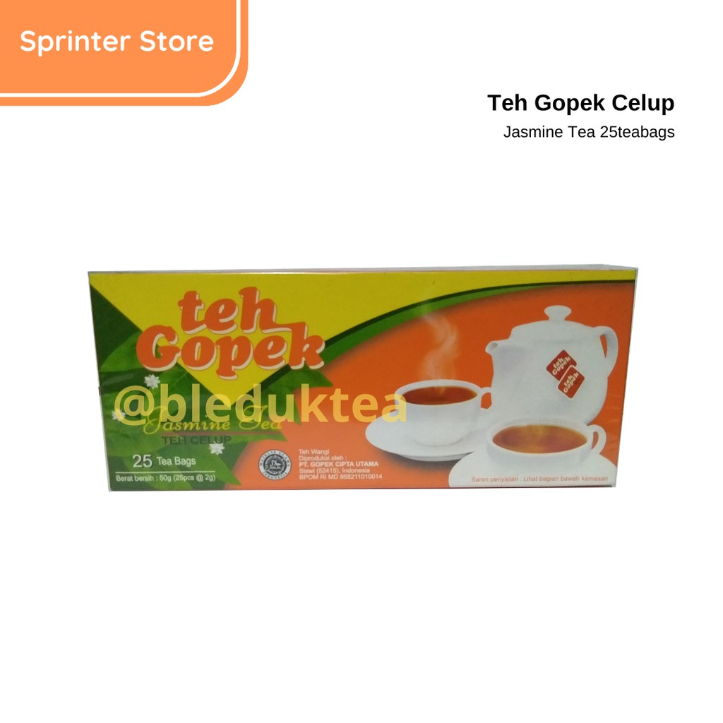 

Teh Gopek Celup 25 Tea - Teh Celup