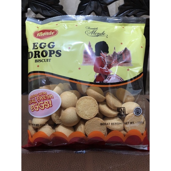 EGG Drops Monde Biscuit 110 gr