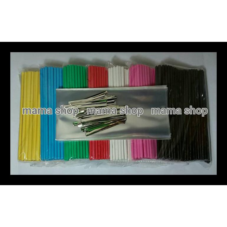 

PAKET HEMAT STIK LOLIPOP CAKEPOP PLASTIK KAWAT TALI BERKUALITAS