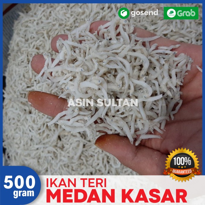 

PROMO Ikan Asin Ikan Teri Medan KASAR Ikan Teri Nasi (500 g)