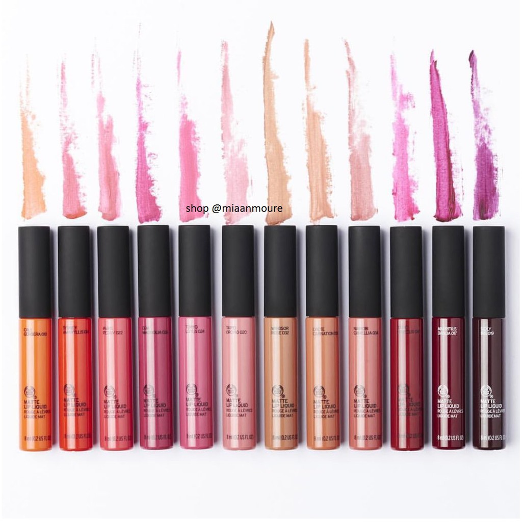 The Body Shop Matte Lip Liquid Lipstick