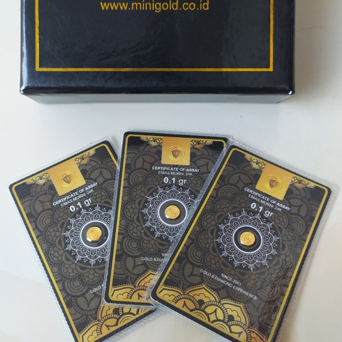 ( Hanya Untuk Gift) Gift Emas Mini Gold Original-2