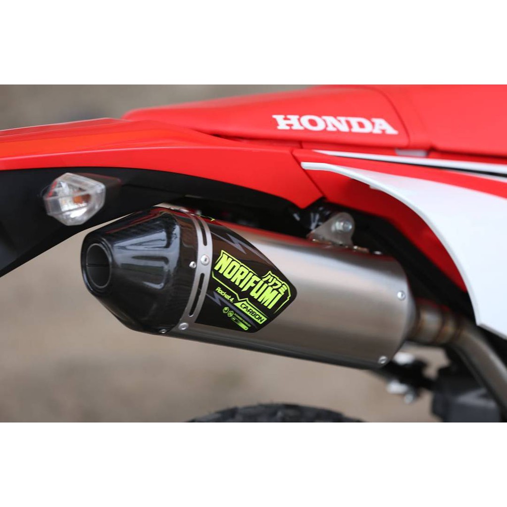 Knalpot CRF 150 L - Original Norifumi Rocket 4 Carbon Honda CRF 150L